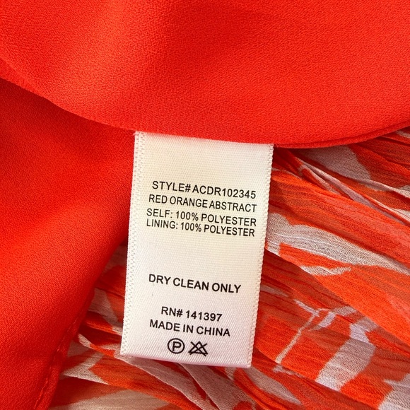 NWT Astr Vibrant Red/Orange Floral Maxi Dress - Picture 12 of 16